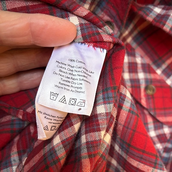 Eddie Bauer Plaid Shirt - Picture 9 of 9